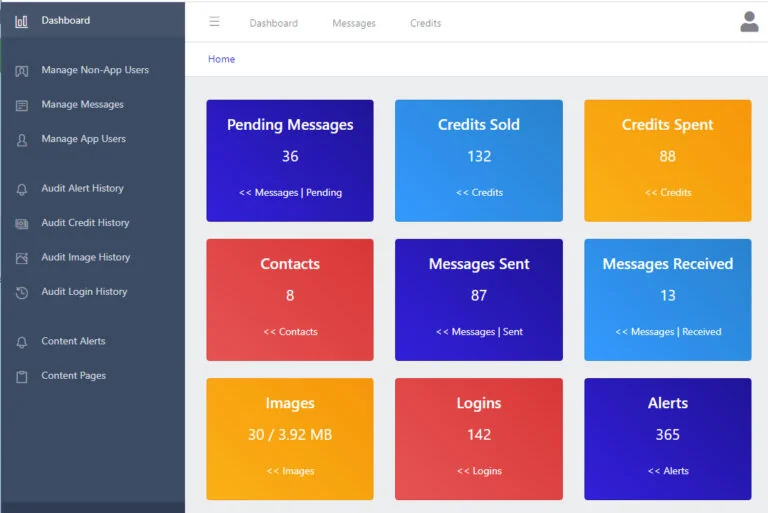 Mail Your Text App Screen 2